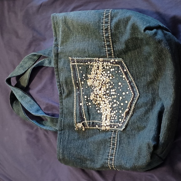 Levi Jean handmade shoulder bag - Picture 2 of 9